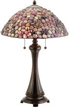 138125 - 25"H Agata Purple Table Lamp