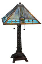  138776 - 26"H Mission Rose Table Lamp