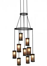  142437 - 35"W Cartier 9 LT Chandelier