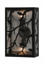  145124 - 10"W Branches with Leaves Wall Sconce