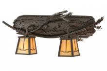  145307 - 25"W Pine Branch Valley View 2 LT Vanity Light