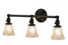  146608 - 25" Wide Revival Gas & Electric 3 Light Vanity Light