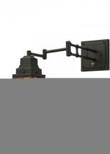  148050 - 6-13" Wide Mission Hill Top Swing Arm Wall Sconce
