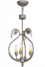  151743 - 12"W Antonia 3 LT Chandelier