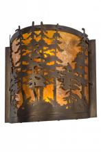  153975 - 12"W Tall Pines Wall Sconce