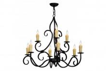  157462 - 36" Wide Clayton 9 Light Chandelier