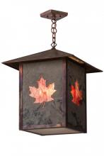  163424 - 16"Sq Seneca Maple Leaf Pendant