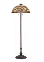  17534 - 63"H Tiffany Turning Leaf Floor Lamp
