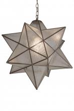  180200 - 24" Wide Moravian Star Pendant
