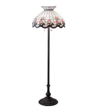  190368 - 62" High Roseborder Floor Lamp