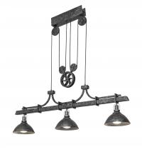  203455 - 67" Long Melrose Barlett 3 Light Pendant