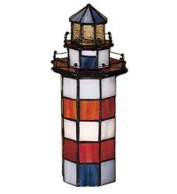  20538 - 10"H The Lighthouse on Hilton Head Accent Lamp