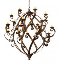  212146 - 80" Wide Caliope 25 Light Chandelier