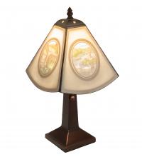  218414 - 17" High Lithophane Americana Accent Lamp