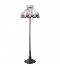 228096 - 62" High Roseborder Floor Lamp