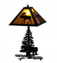  228788 - 21" High Lone Moose Table Lamp