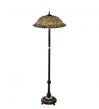  229070 - 62" High Tiffany Fishscale Floor Lamp