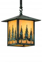  229695 - 9" Square Seneca Tall Pines Pendant