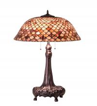  230408 - 31" High Fishscale Table Lamp