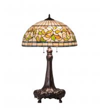  230449 - 31" High Tiffany Turning Leaf Table Lamp