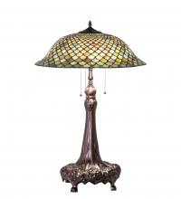  230465 - 31" High Tiffany Fishscale Table Lamp