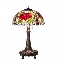  230476 - 31" High Renaissance Rose Table Lamp