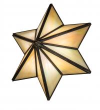 233309 - 11" Wide Star Wall Sconce