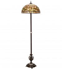  242829 - 71" High Tiffany Turning Leaf Floor Lamp