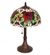  251062 - 17" High Renaissance Rose Accent Lamp
