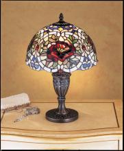  26675 - 18" High Renaissance Rose Accent Lamp