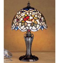  30313 - 13" High Renaissance Rose Mini Lamp