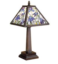  30886 - 19"H Mosaic Iris Accent Lamp