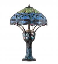  37946 - 33" High Hanginghead Dragonfly Table Lamp