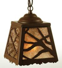  50939 - 6" Square Branches Mini Pendant