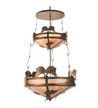  99648 - 44" Wide Catch of the Day Sailfish Two Tier Inverted Pendant