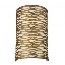  348W02HG - Kato 2-Lt Wall Sconce - Havana Gold