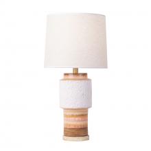  398T01AADQZ - Tilde 1-Lt Ceramic Table Lamp - Apothecary Gold/Orange Quartz