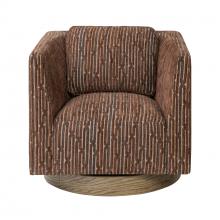  509CH30A - Fullerton Accent Chair - Harvest Oak/Geo