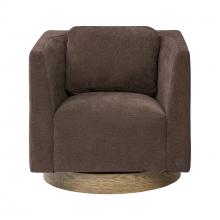  509CH30B - Fullerton Accent Chair - Harvest Oak/Chocolate
