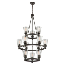  AC10762OB - Clarence 12-Light Chandelier
