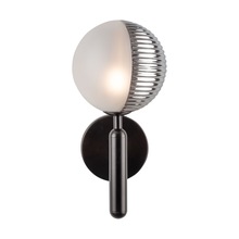  AC11881BK - Bolla Collection 1-Light Sconce Black