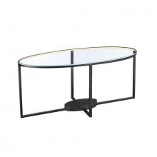  AD32011 - Tavola 9W LED Oval Table Black