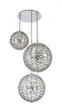  037253-010-FR001 - Alta 3 Orb Multi Drop Foyer (18"+26"+26")