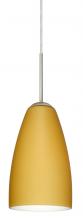  1JC-1511VM-SN - Besa Riva 9 Pendant Satin Nickel Vanilla Matte 1x75W Medium Base