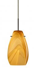  1JC-4126HN-LED-BR - Besa Pera 9 LED Pendant Honey Bronze 1x9W LED