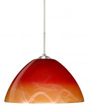  1JC-4201SL-SN - Besa Pendant Tessa Satin Nickel Solare 1x75W Medium Base