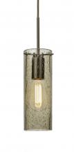 Besa Lighting 1JC-JUNI10LT-EDIL-BR - Besa, Juni 10 Cord Pendant, Latte Bubble, Bronze, 1x4W LED Filament