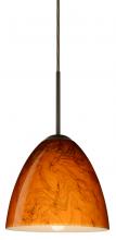  1JT-4470HB-LED-BR - Besa Vila LED Pendant Habanero Bronze 1x9W LED