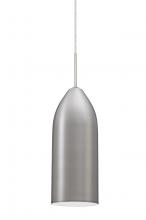  1JT-LINDWH-SN - Besa, Lindy Cord Pendant, White, Bronze Finish, 1x60W Medium Base