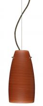  1KX-1512CH-LED-BR - Besa Tao 10 LED Cable Pendant Cherry Bronze 1x9W LED